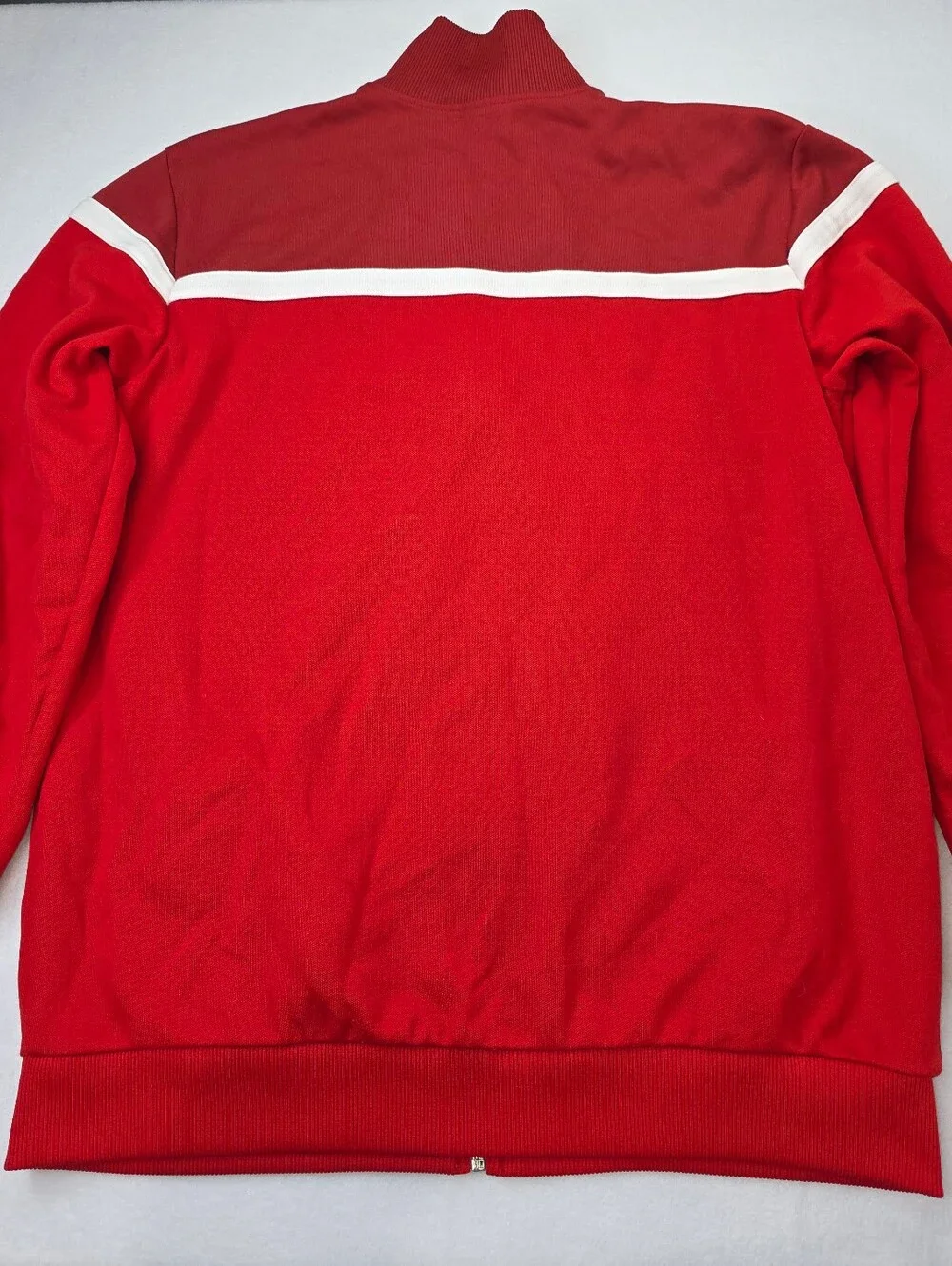 Mossimo Boy's Red Track Jacket with White Stripe Size XL (14-16) CS-3647